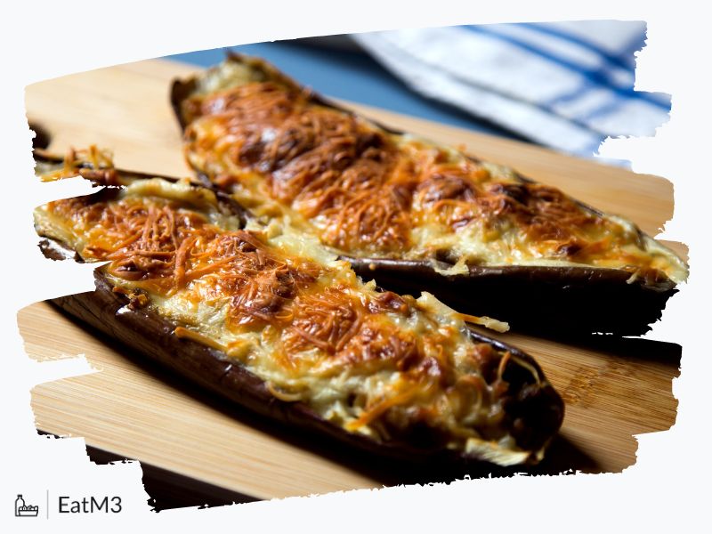 Berenjenas Rellenas : Entree in Spanish cuisine - Recipe, Calorie Info, Healthy alternatives & more on EatM3