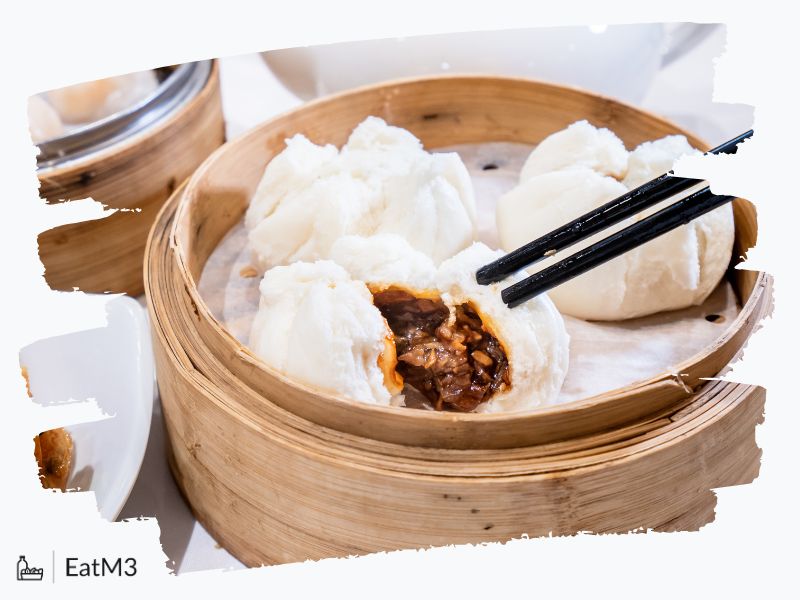 Cantonese BBQ Pork Buns | Guǎngdōng Chāshāo Bāo : Small Plates/Snack in Chinese cuisine - Recipe, Calorie Info, Healthy alternatives & more on EatM3