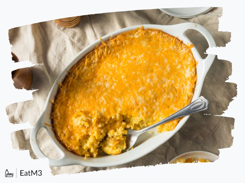 Corn Pudding : Dessert/Confection in American cuisine - Recipe, Calorie Info, Healthy alternatives & more on EatM3