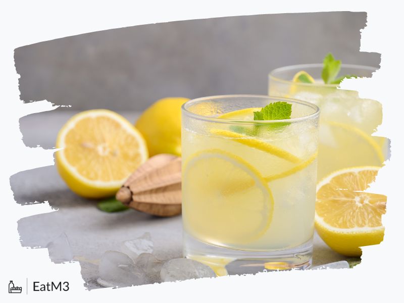 Rum and Lemonade : Beverage/Cocktail - Recipe, Calorie Info, Healthy alternatives & more on EatM3
