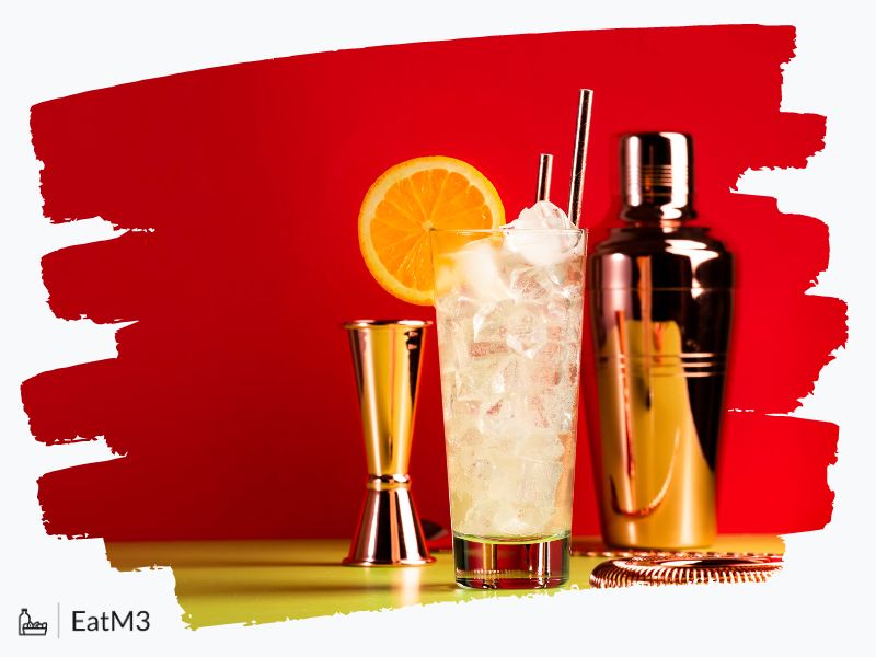 Spicy Tequila Collins : Beverage/Cocktail - Recipe, Calorie Info, Healthy alternatives & more on EatM3