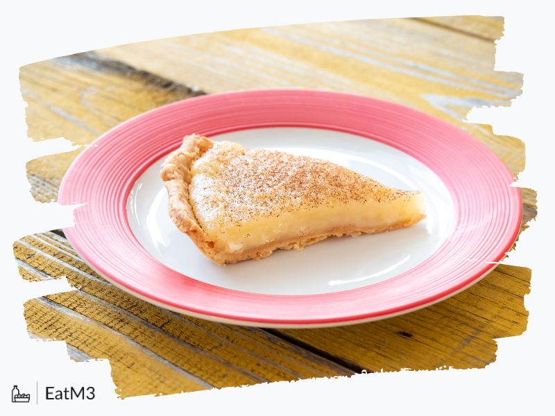 Indiana Hoosier Sugar Pie : Dessert/Confection in American cuisine - Recipe, Calorie Info, Healthy alternatives & more on EatM3