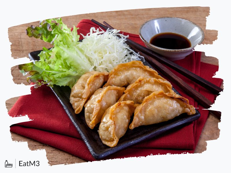 Pan-Fried Dumplings | Guo Tie : Small Plates/Snack in Chinese cuisine - Recipe, Calorie Info, Healthy alternatives & more on EatM3