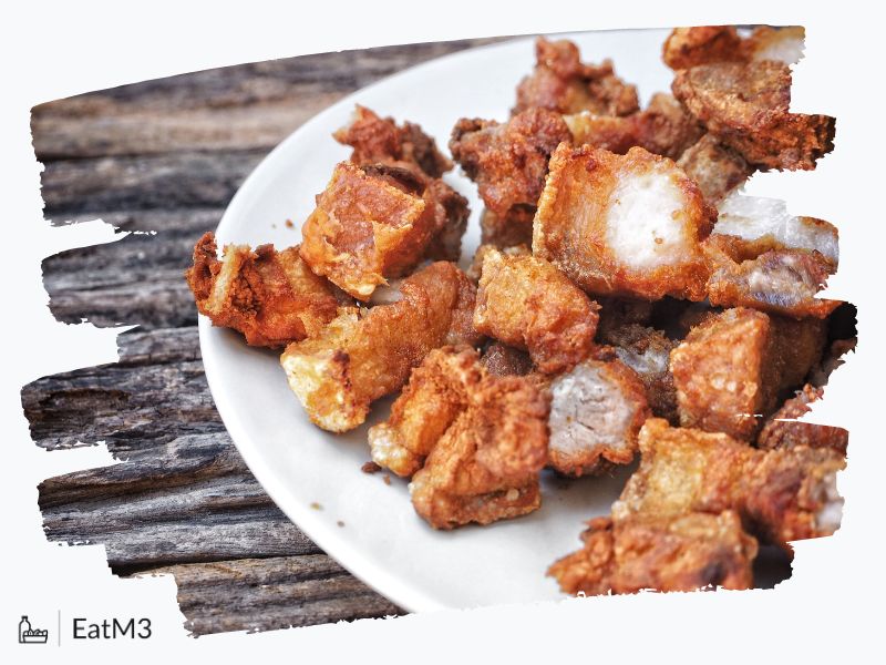 Crispy Pork Belly | Bāròu : Small Plates/Snack in Chinese cuisine - Recipe, Calorie Info, Healthy alternatives & more on EatM3