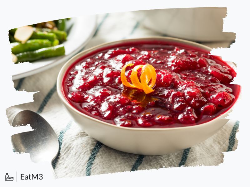 Cape Cod Cranberry Sauce : Accompaniment in American cuisine - Recipe, Calorie Info, Healthy alternatives & more on EatM3