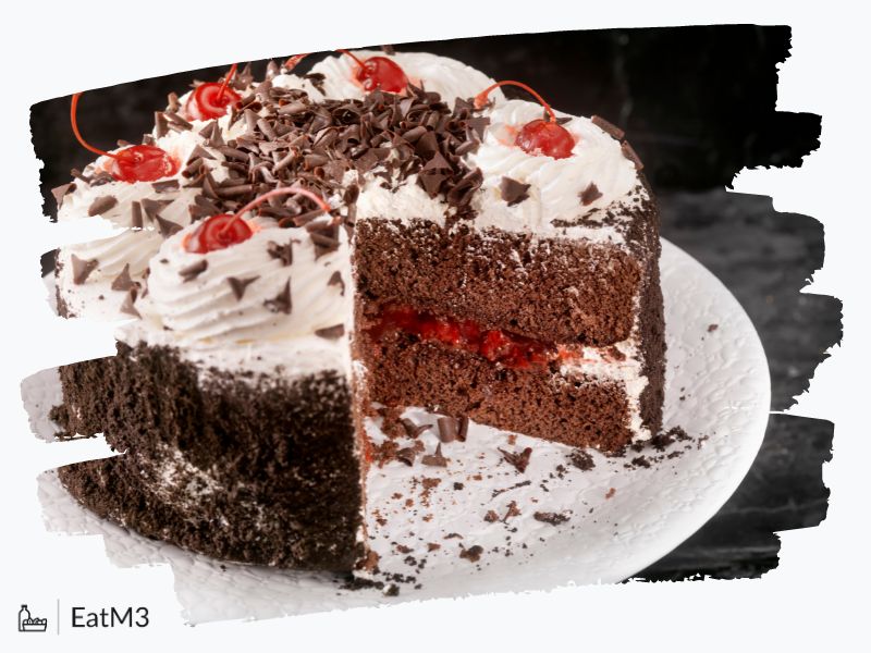 Black Forest Cake | Schwarzwälder Kirschtorte : Dessert/Confection in German cuisine - Recipe, Calorie Info, Healthy alternatives & more on EatM3