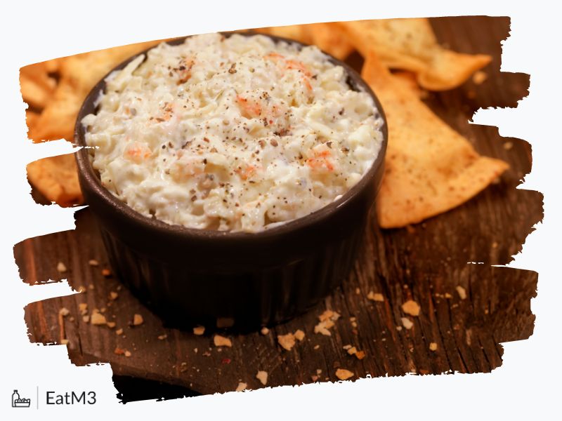 Maryland-style Crab Dip : Accompaniment in American cuisine - Recipe, Calorie Info, Healthy alternatives & more on EatM3