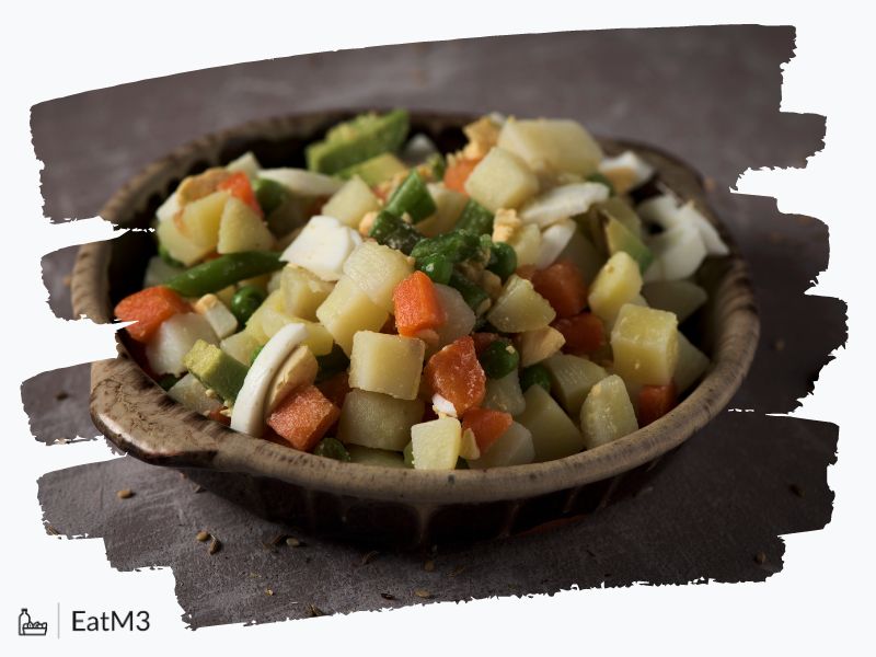 Menestra de Verduras : Entree in Spanish cuisine - Recipe, Calorie Info, Healthy alternatives & more on EatM3