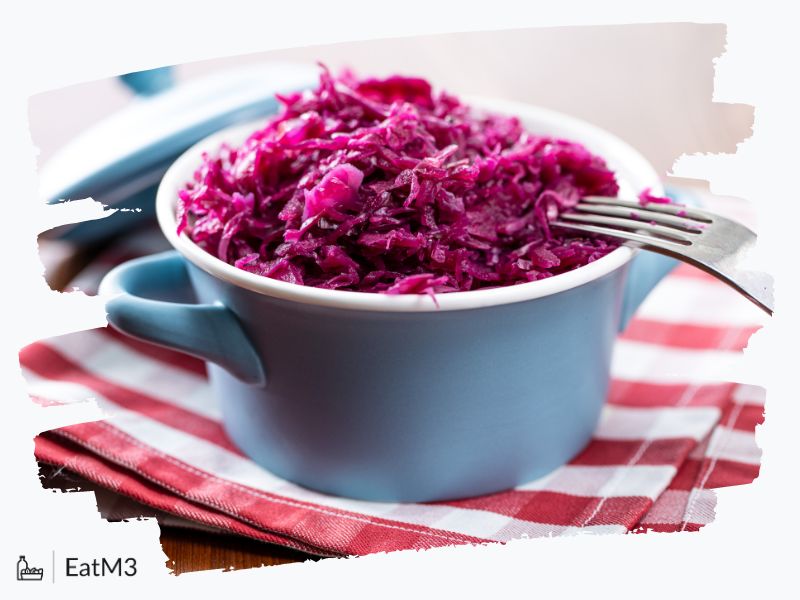 Rotkohl | Red Cabbage : Accompaniment in German cuisine - Recipe, Calorie Info, Healthy alternatives & more on EatM3