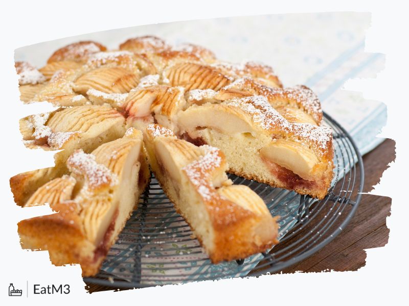 Apfelkuchen | Apple Cake : Dessert/Confection in German cuisine - Recipe, Calorie Info, Healthy alternatives & more on EatM3