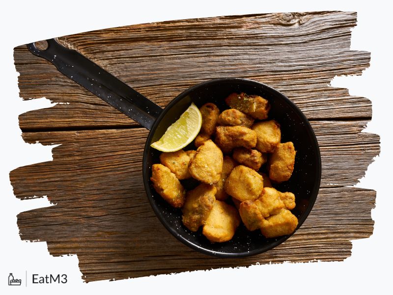 Cazón en Adobo : Entree in Spanish cuisine - Recipe, Calorie Info, Healthy alternatives & more on EatM3
