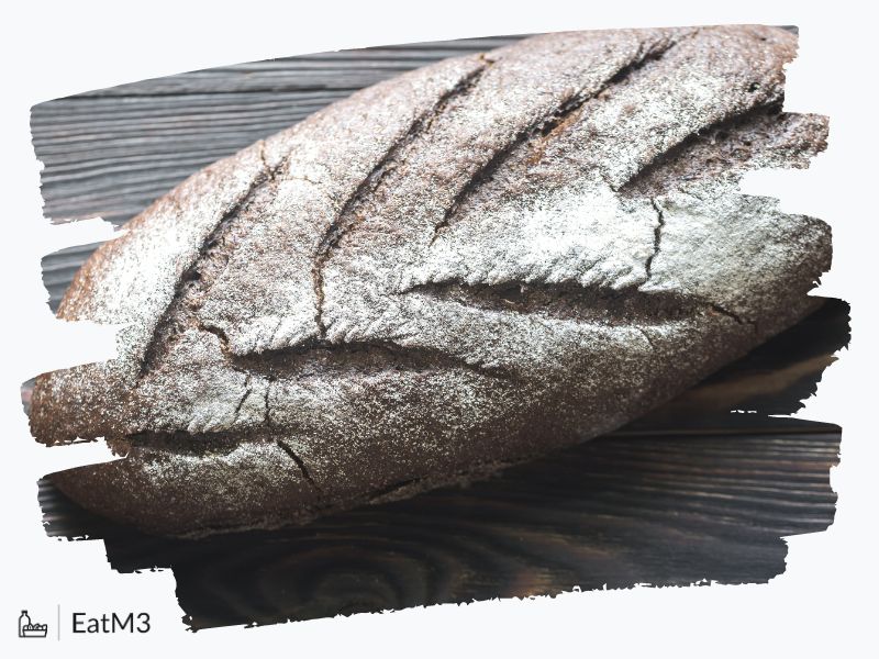 Schwarzbrot | Dark Bread : Accompaniment in German cuisine - Recipe, Calorie Info, Healthy alternatives & more on EatM3