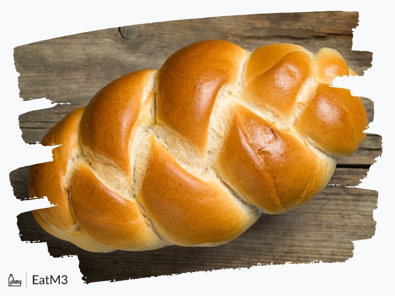 Hefezopf | Braided Yeast Bread : Dessert/Confection in German cuisine - Recipe, Calorie Info, Healthy alternatives & more on EatM3