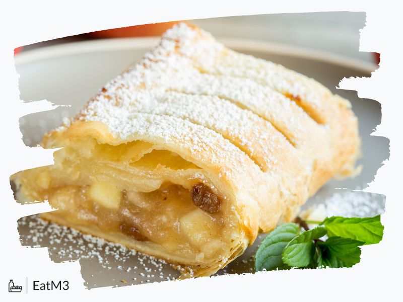 Apfelstrudel | Apple Strudel : Dessert/Confection in German cuisine - Recipe, Calorie Info, Healthy alternatives & more on EatM3